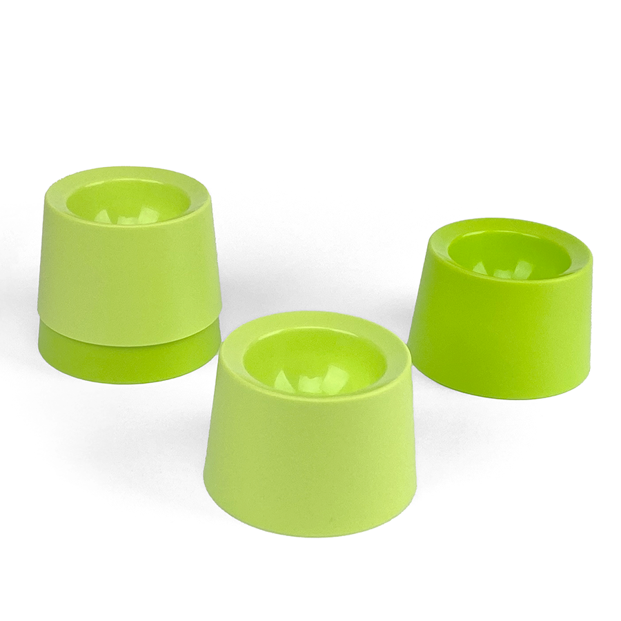 Amuse huevera primavera verde 4 piezas