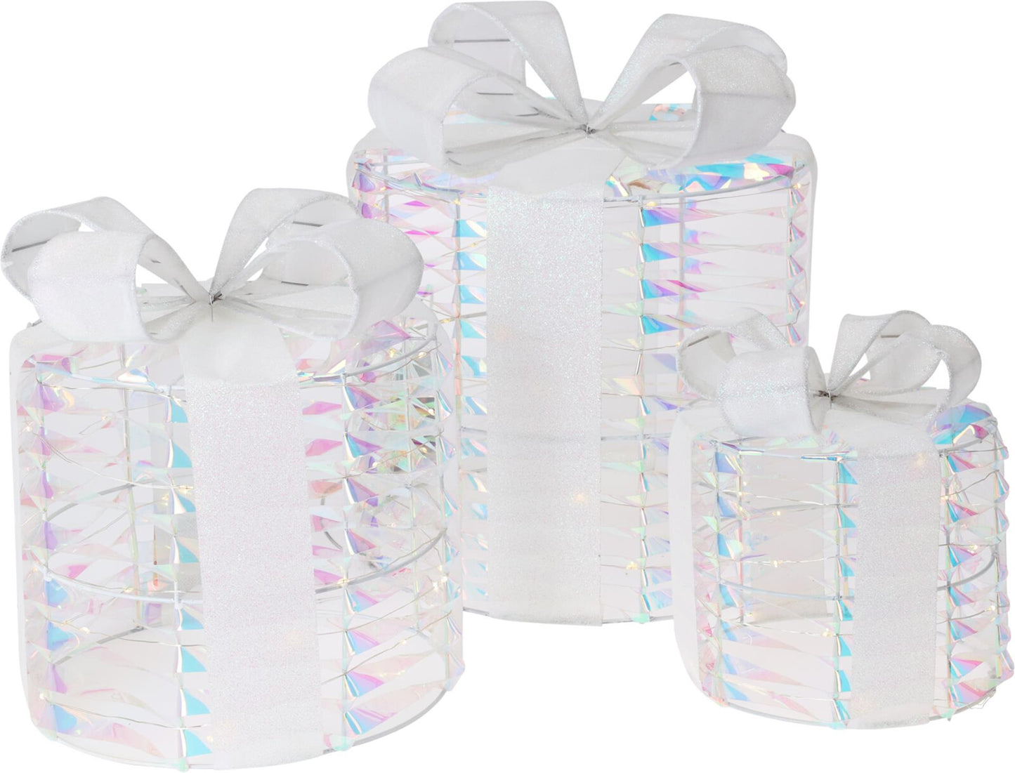Immagine regalo per lo styling della casa, set da 30 cm di 3 LED arcobaleno