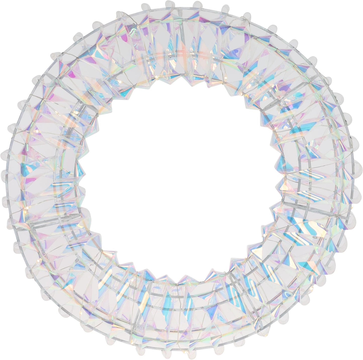 Ghirlanda home styling 30cm 30led iridescente