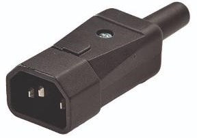 Dispositivo contro plug c13 70 gradi mk nero - 6173532