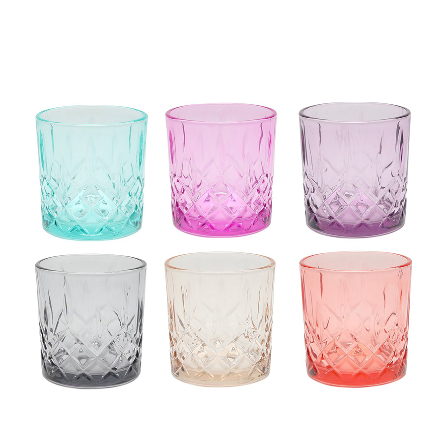 Arcomax bicchiere tumbler mix 245ml 6 pezzi