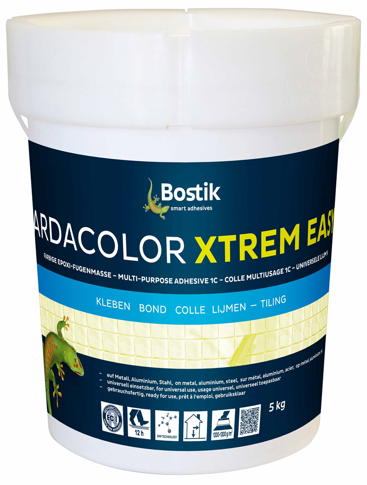 Bostik ardacolor xtreme facile | grigio | secchio 5 kg - 30606754
