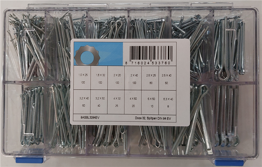 Assortimento coppiglie d94 elvz