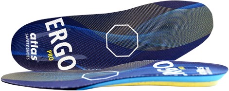 Atlas ergo pro inlegzool | blauw geel | maat 38 - 4043692447858