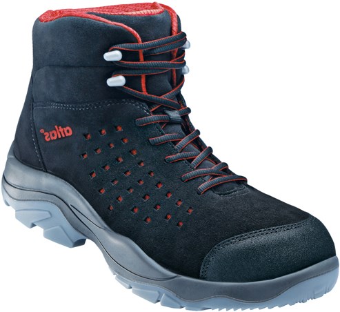 Zapato de trabajo Atlas SL 32 alto S1 | negro rojo | talla 40 - 00.012.083.40