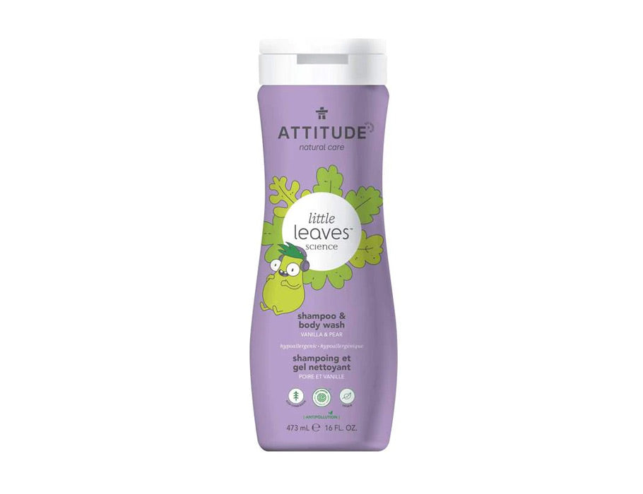 Attitude Little Leaves ™ Shampoo Duschgel Vanilla Pear 473ml