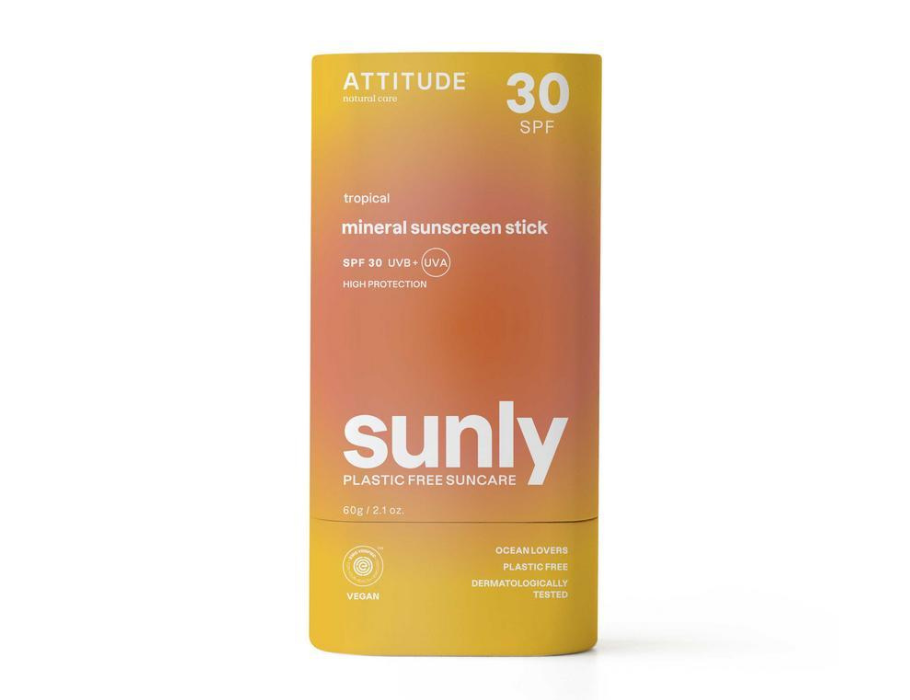 Attitude Suncreen Stick - SPF30 - Tropical - 60G