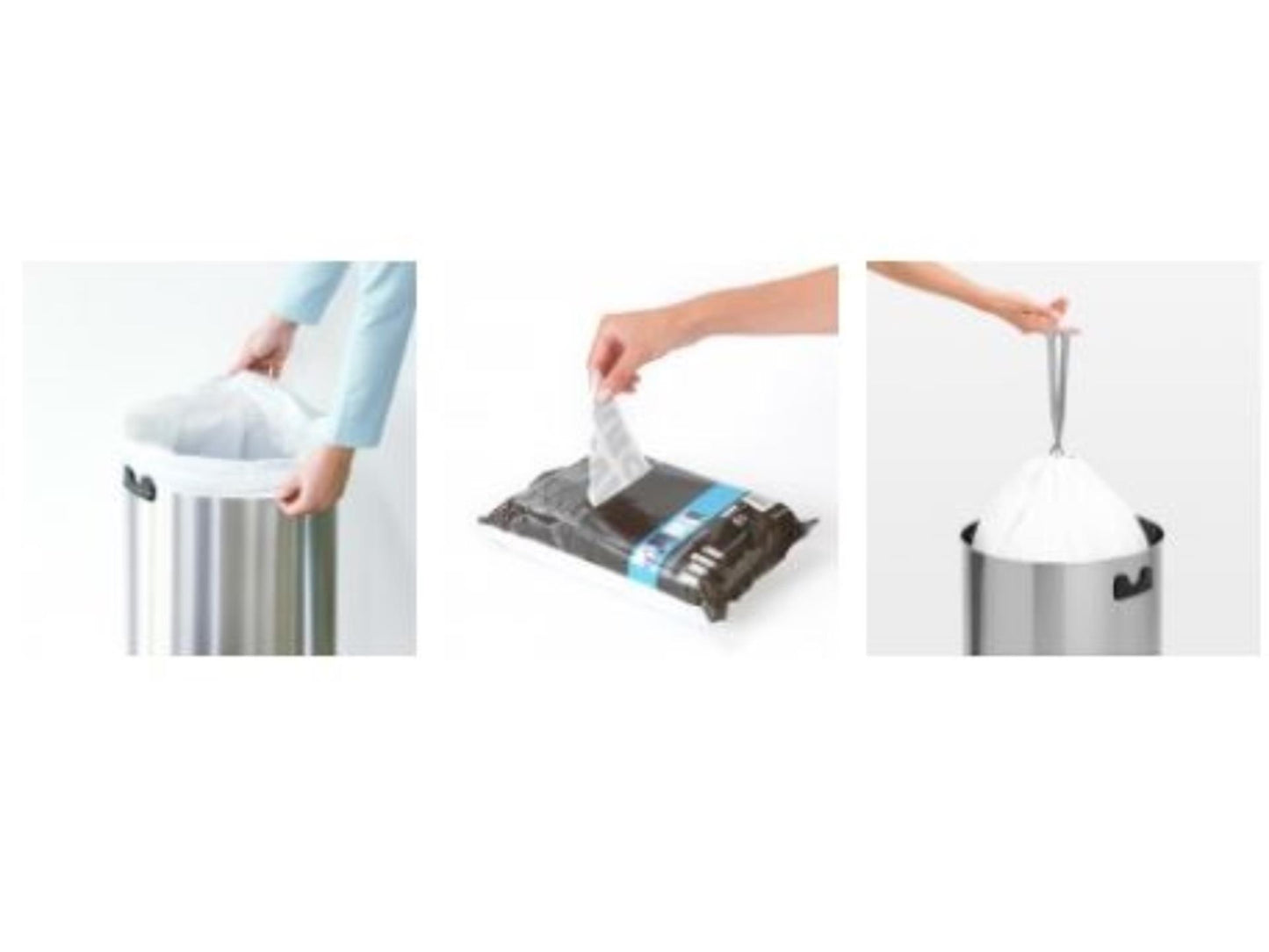 Sacco rifiuti Brabantia h 50-60ltr 40 sacchi