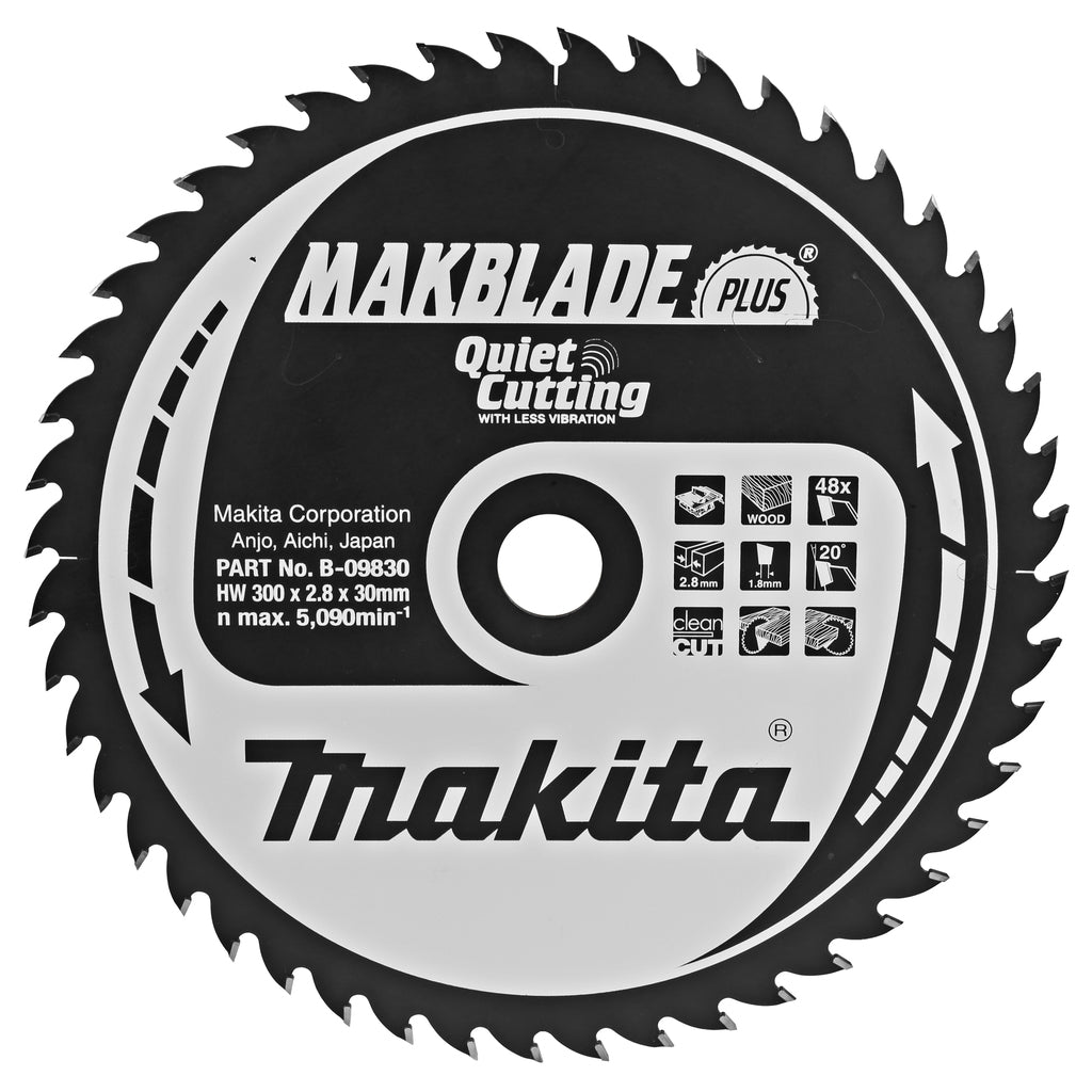 Lama per sega Makita q c 300x30x2,8 48t 20g