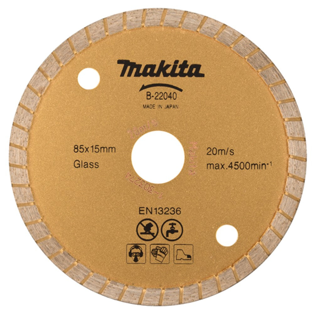 Macchina a disco diamantato Makita diametro 85 mm