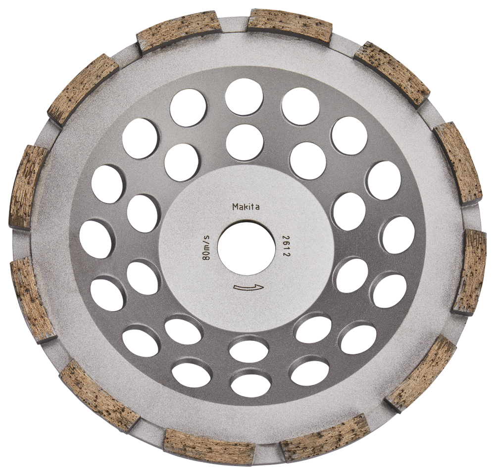 Accesorios Makita rueda de copa de diamante 180 mm rápida - b-48636 b-48636
