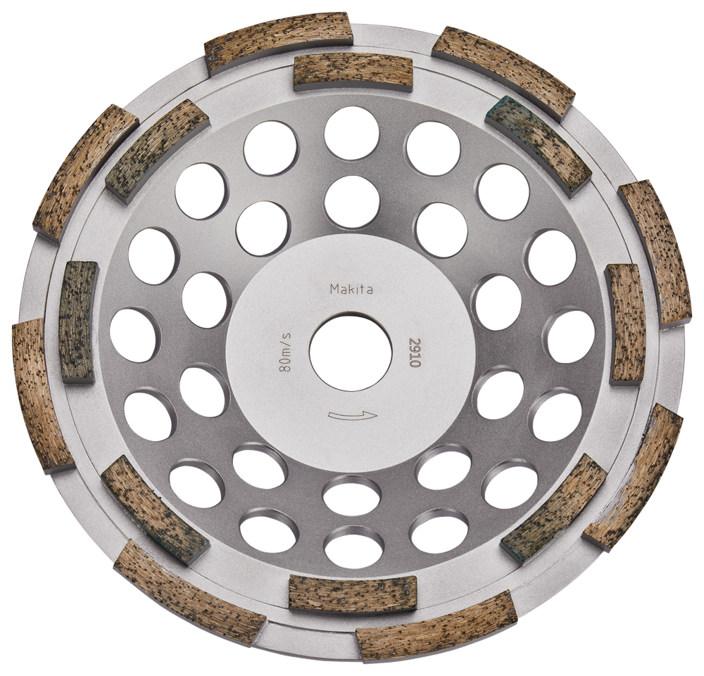 Accessori Makita mola a tazza diamantata 180mm veloce - b-48642 b-48642