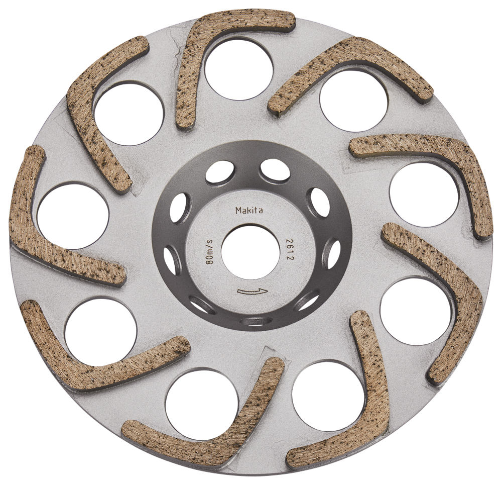 Accessori Makita mola a tazza diamantata 180mm media - b-48658 b-48658