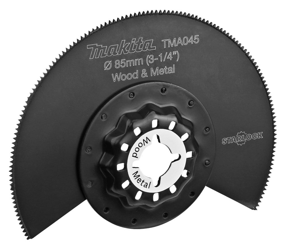 Accesorios Makita hoja de sierra segmentada bimetálica tma045 acz85ebz - b-64799