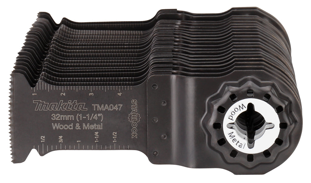 Accessori Makita lama per sega ad immersione 32mm legno metallo (20 pz) - b-64814-20 - b-64814-20