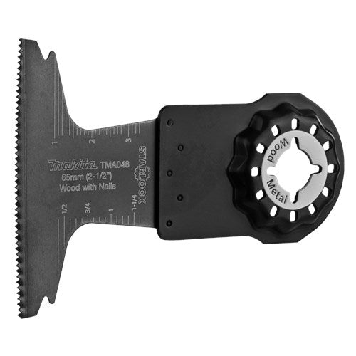 Accessori Makita lama per sega ad immersione bimetallica tma008 t65 bim h+s gz - b-64820