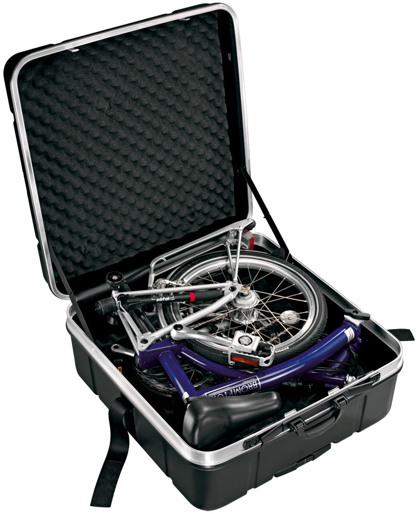 Maleta para transporte de bicicletas plegable b w
