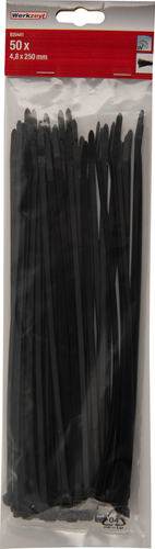 Con:p cinturino colson 4.8x250mm nero 50pz - b20441