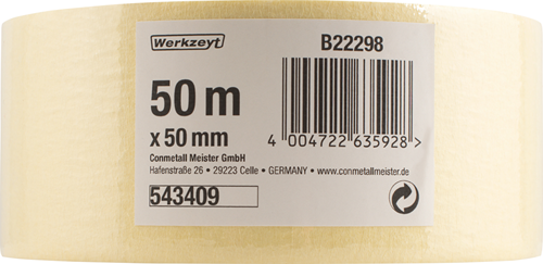 Nastro da pittore Werkzeyt 50 mm x 5 m - b22298