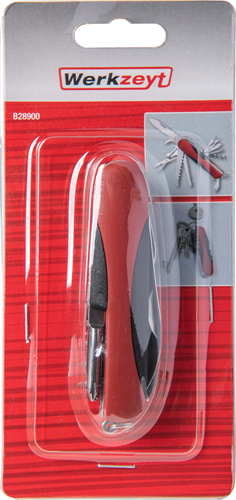 Coltello da taglio Con:p 12 in 1 in acciaio inox - b28900