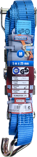 Cinghia di tensione Connex 5m x 25mm dx h 1500kg - b34415
