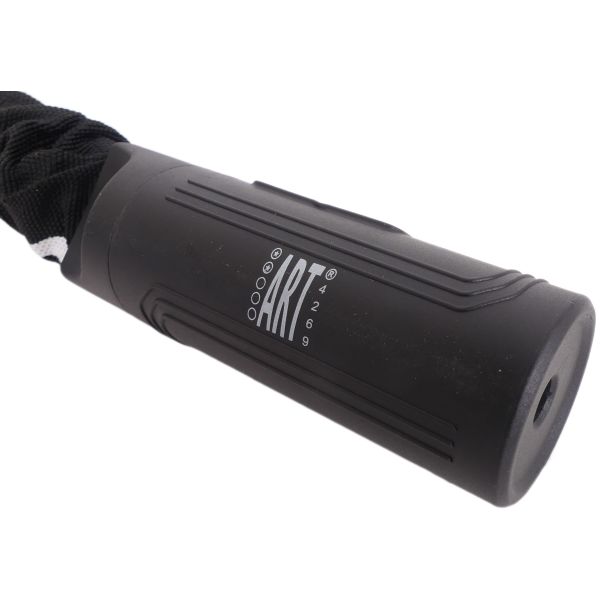 Candado de cadena de borde varno art 2 - 120 cm - negro