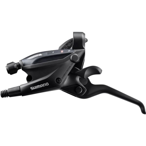 Shimano Versteller (a sinistra) con leva del freno a 3 velocità ST-EF505 3 dita nero