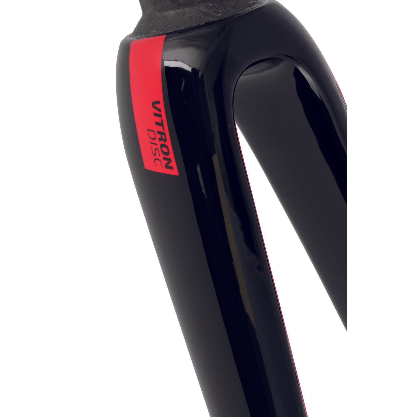 Varios Isaac - tenedor vitron negro rojo (talla 49 - 58)