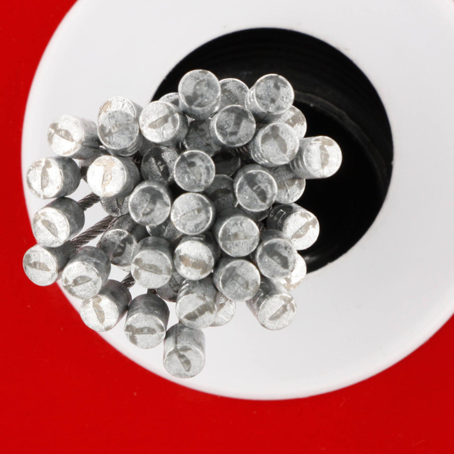 Trivio - caja 50 piezas cables internos longitud cambio=2 250mm 7×7 alambre acero inoxidable slick ø1.1mm con n-niple ø4×4