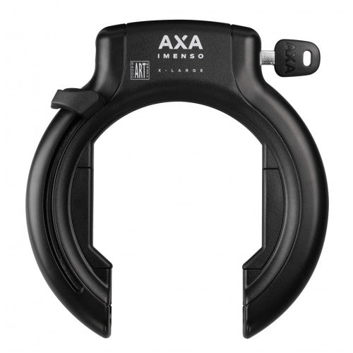 AXA IMENSO XL Ringslot 92 mm ART2 Negro que incluye la ranura de batería de marco Gen3