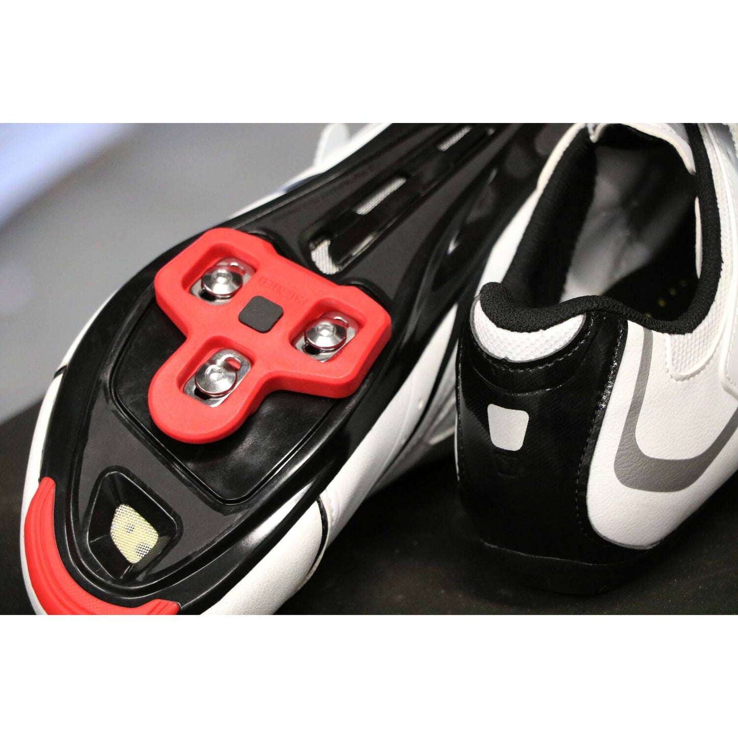 Trivio - tacchette look delta 6° antiscivolo rosse