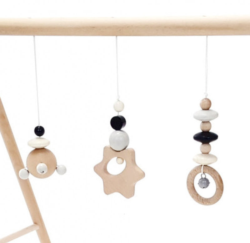 Hess baby gym star (negro natural)