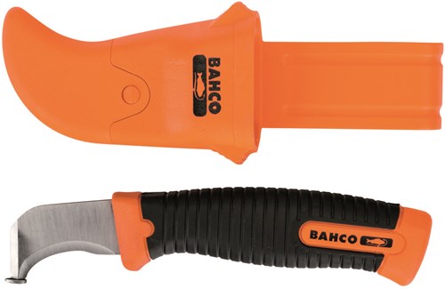 Coltello da elettricista Bahco | con conduttore | 160 mm - 2446-el-aiuto
