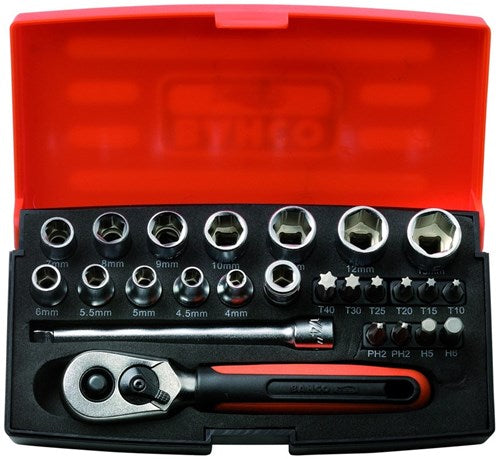 Set chiavi a bussola Bahco 1 4