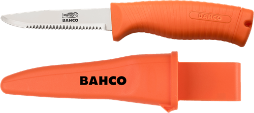 Coltello da salvataggio galleggiante Bahco | fluorescente - 1446-float