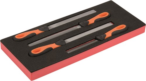 Inserto in schiuma Bahco fit go 1 3 con lime - 4 pezzi - confezione per la vendita al dettaglio - ff1e5015eh