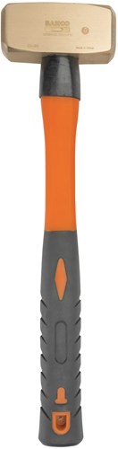 Mazza Bahco | manico in fibra di vetro | senza scintilla | bronzo alluminio | 2kg-nsb500-2000-fb