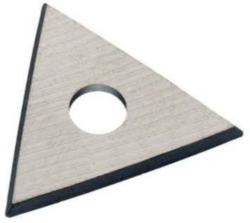 Cuchilla de repuesto para rascador Bahco triangular