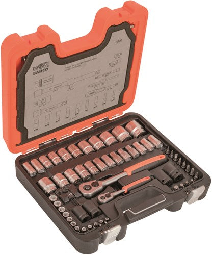 Set chiavi a bussola Bahco 1 2 +1 4