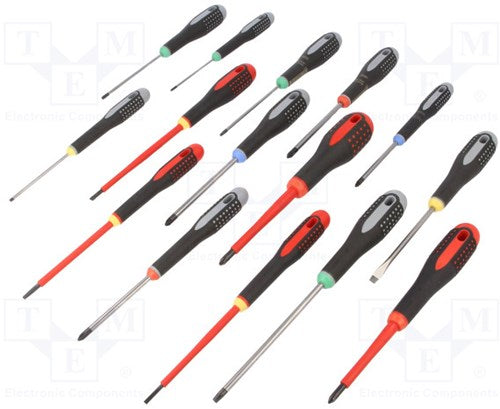 Set di cacciaviti Bahco Ergo da 15 pezzi