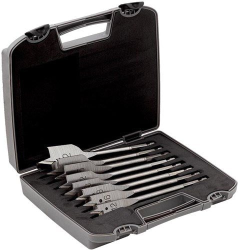 Set di punte veloci Bahco da 8 pezzi, per tipi di legno tenero - 9629-set-8