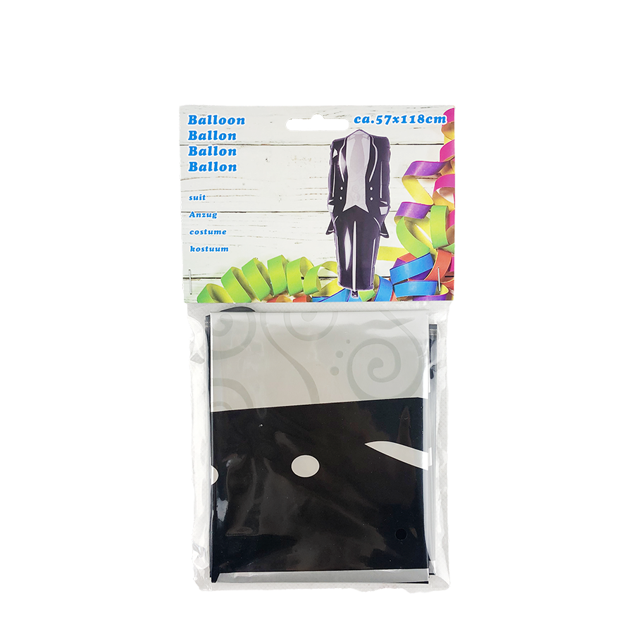 Disfraz de boda globo foil 82x108cm