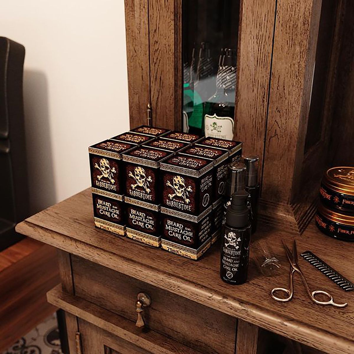 Barbertime Barbertime Beard Bustache olio 75ml