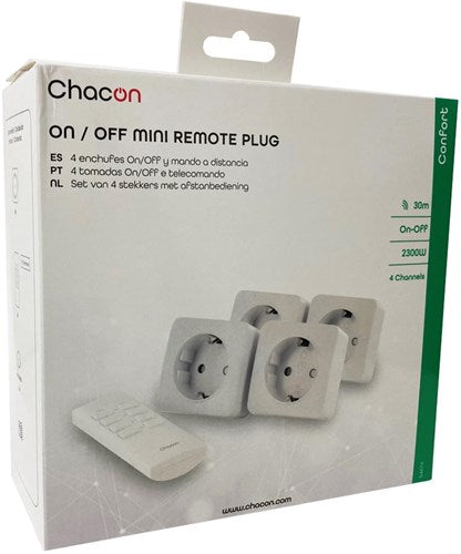 Set base di 4 ricevitori wireless switching+ab - 6950020