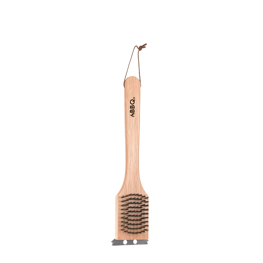 Cepillo barbacoa madera 30cm