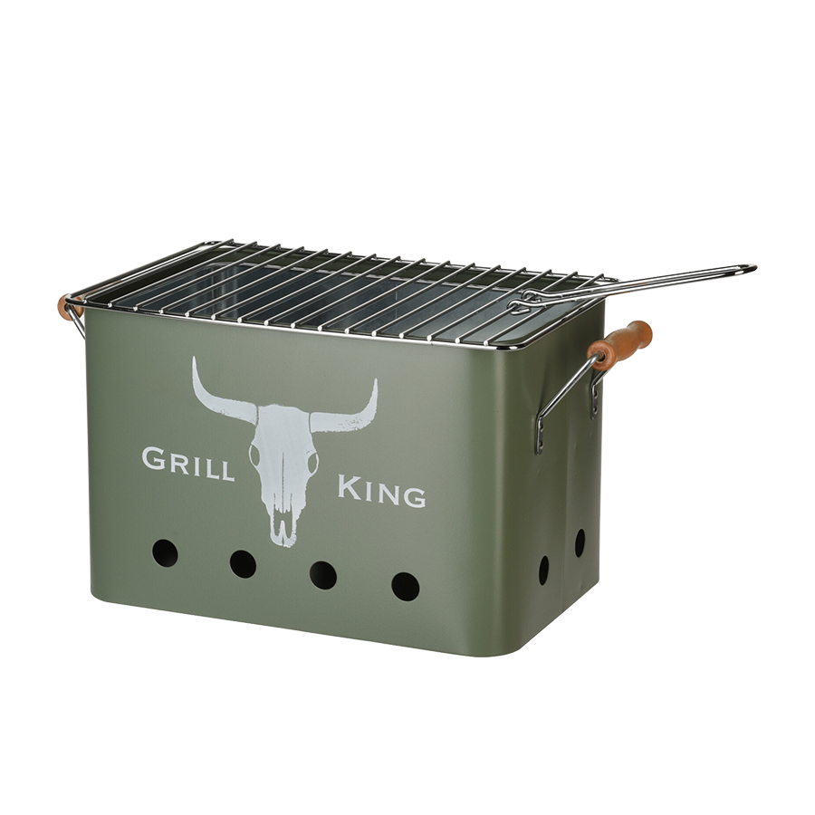 Tappetino per barbecue BBQ verde 32x20x20 cm