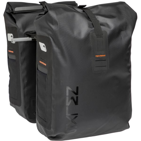 Varo impermeabile a doppia bicicletta Black Grey 40L - MIK
