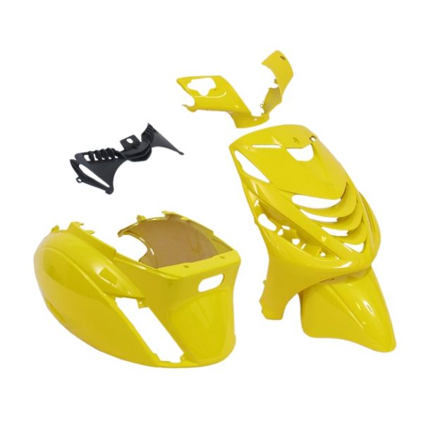 Edge plaatset 5-delig voor piaggio zip-sp vanaf bouwjaar 2000 - glanzend geel