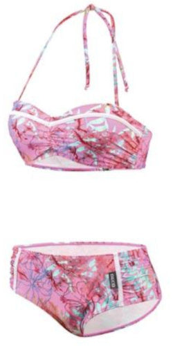 Bikini Bikini Beactive Bandeau Ladies C-Cup Polyester Pink Size 36