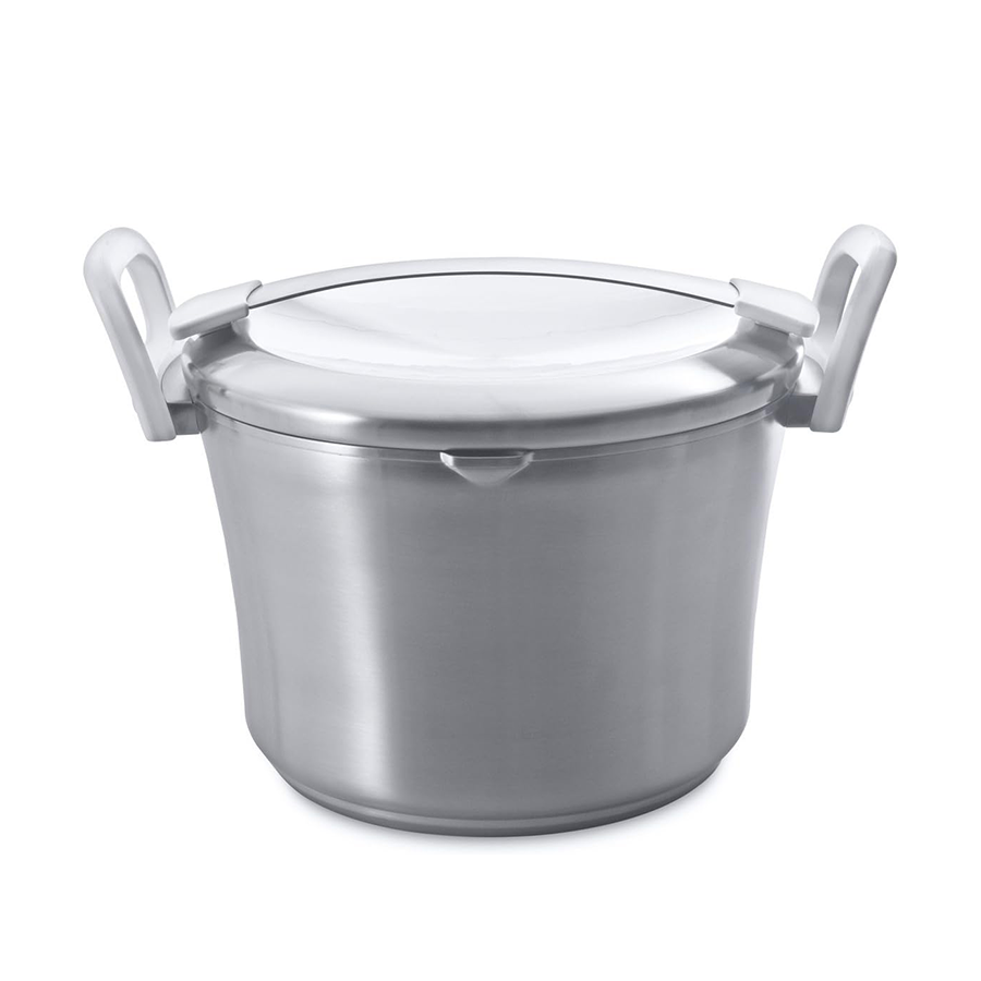 Berghoff auriga pentola con coperchio bianco ø24cm